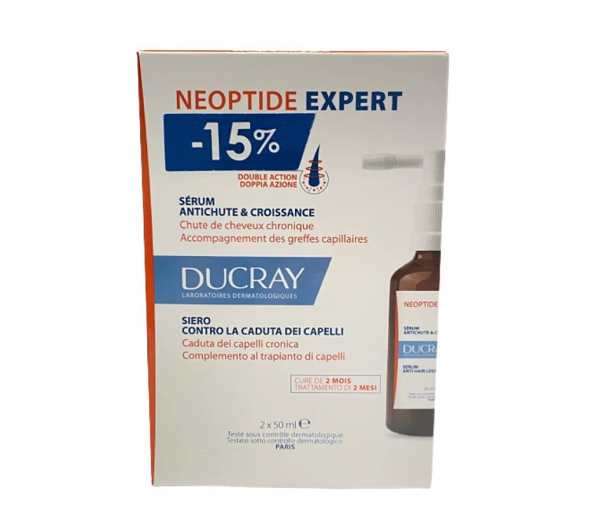 Ducray Neoptide Expert Serum Ορός κατά της Τριχόπτωσης 2x50ml