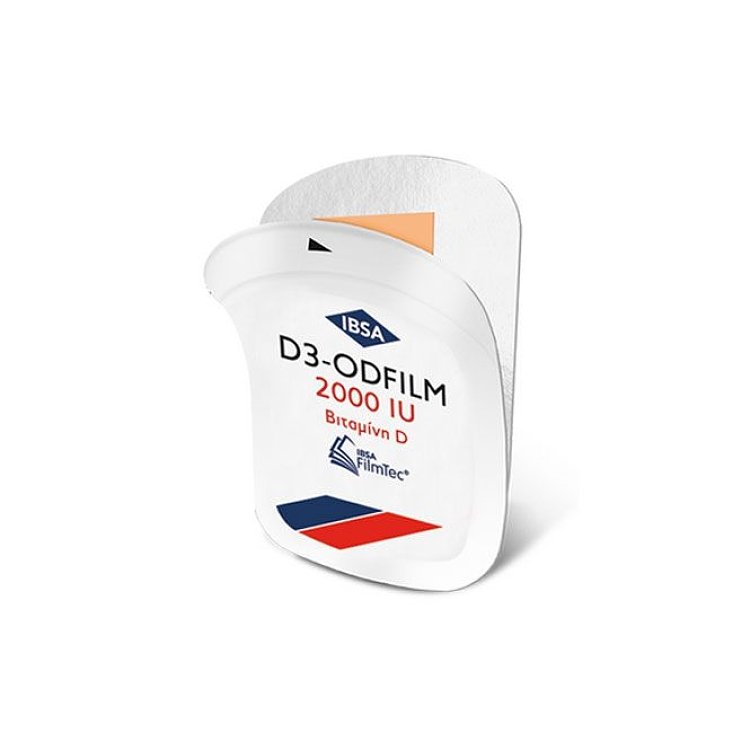 Farmasyn D3-ODFILM Συμπλήρωμα Διατροφής με Βιταμίνη D 2000IU με Γλυκαντικά 30 Tαινίες Διασπειρόμενες στο Στόμα