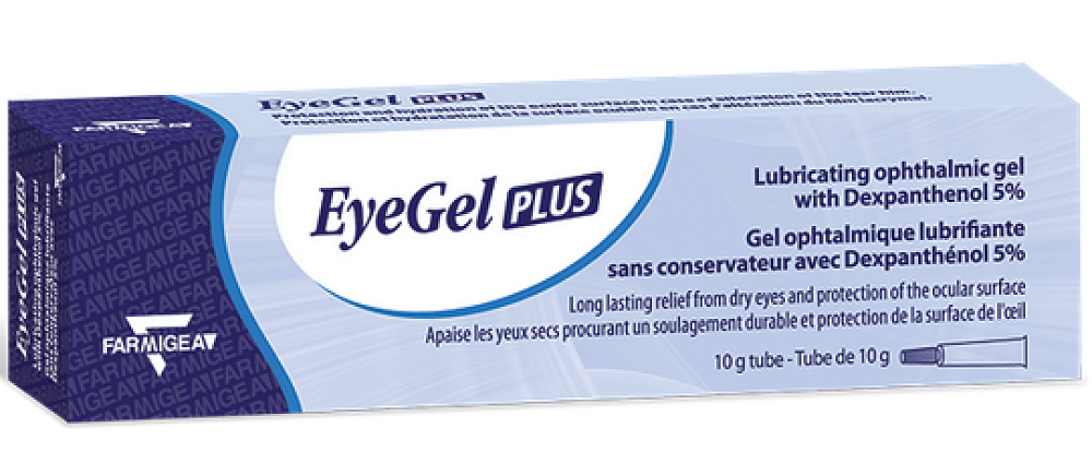 Farmigea EyeGel Plus Λιπαντική Οφθαλμική Γέλη 10g