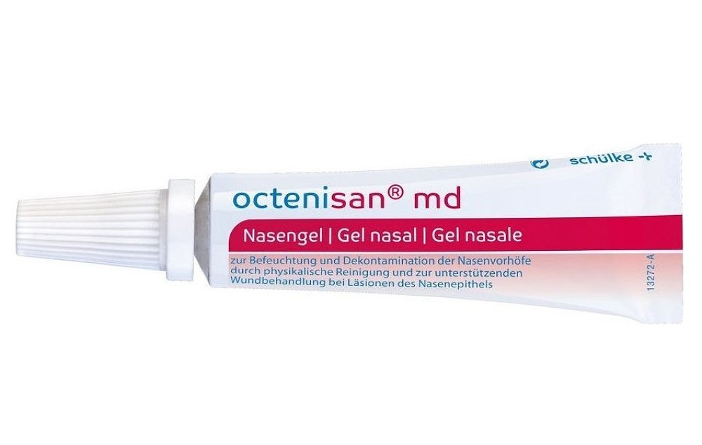 Octenisan® MD Nasal Gel Τοπική Mη Aντιβιοτική Ρινική Αλοιφή 6ml