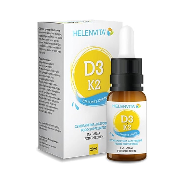 Helenvita D3-K2 Σταγόνες για Παιδιά 20ml