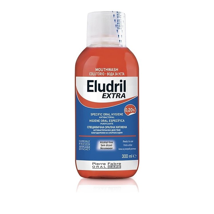 Eludril Extra Στοματικό Διάλυμα Χλωρεξιδίνης 0,20% για Βακτηριακή Προστασία 300ml