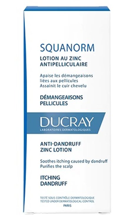 Ducray Squanorm Αντιπιτυριδική Λοσιόν με Ψευδάργυρο 200ml