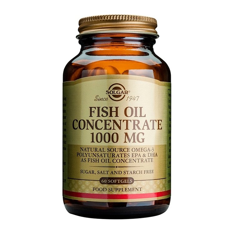 Solgar Fish Oil Concentrate 1000mg 60softgels