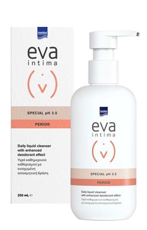 Eva Intima Special Wash Period ph 3.5 με Ενισχυμένη Αποσμητική Δράση 250ml