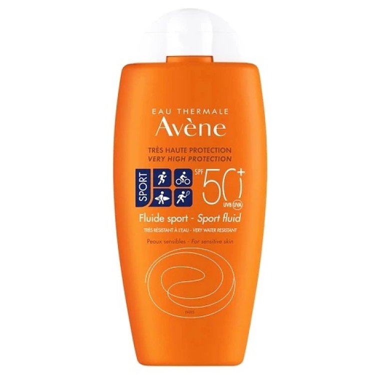 Avene Fluide Sport SPF50+ Αντηλιακό Σχεδιασμένο για Αθλητικές Δραστηριότητες 100ml