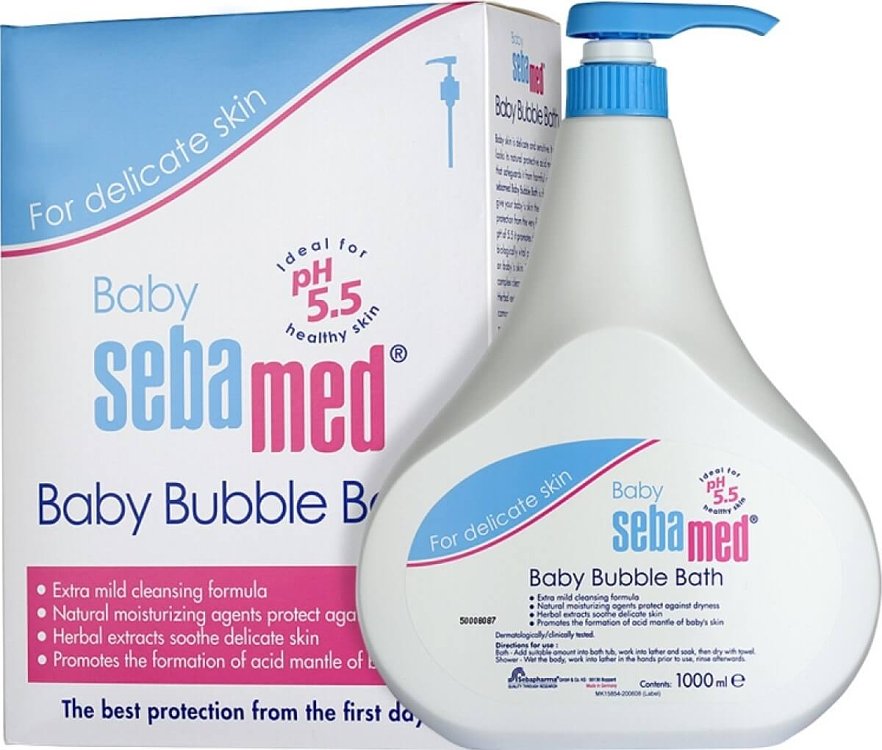 Sebamed Baby Bubble Bath pH 5.5 1000ml