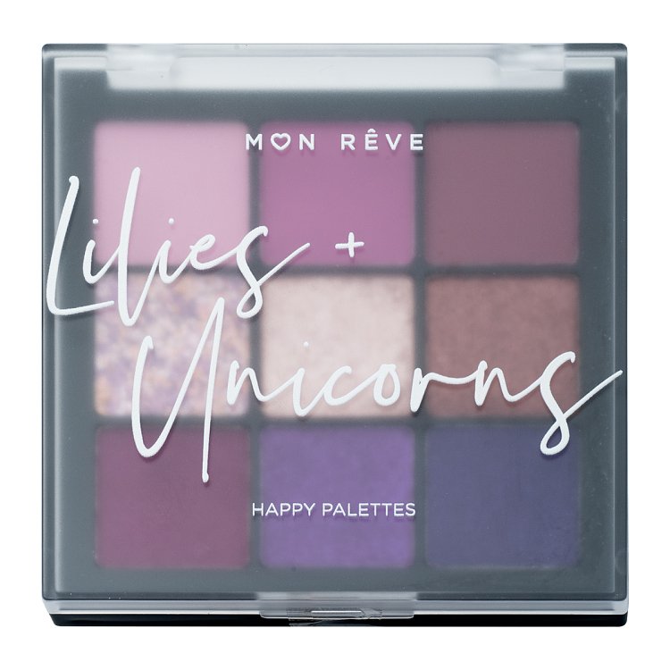 Mon Reve Happy Palettes 04 Lilies + Unicorns Παλέτα Σκιών 15g