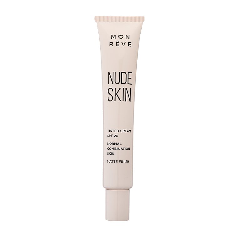 Mon Reve Nude Skin Κρέμα με Χρώμα SPF20 Απόχρωση 101 Light για Κανονικό/Μικτό Δέρμα 30ml