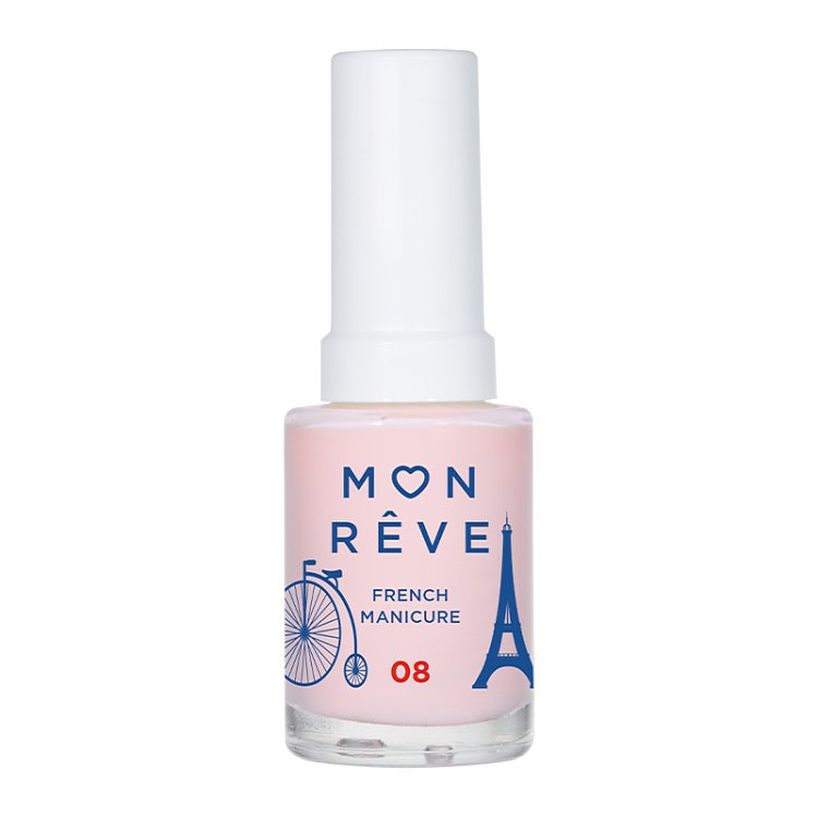Mon Reve French Manicure Βερνίκι Νυχιών για Γαλλικό Μανικιούρ 08 Sheer Rose 13ml