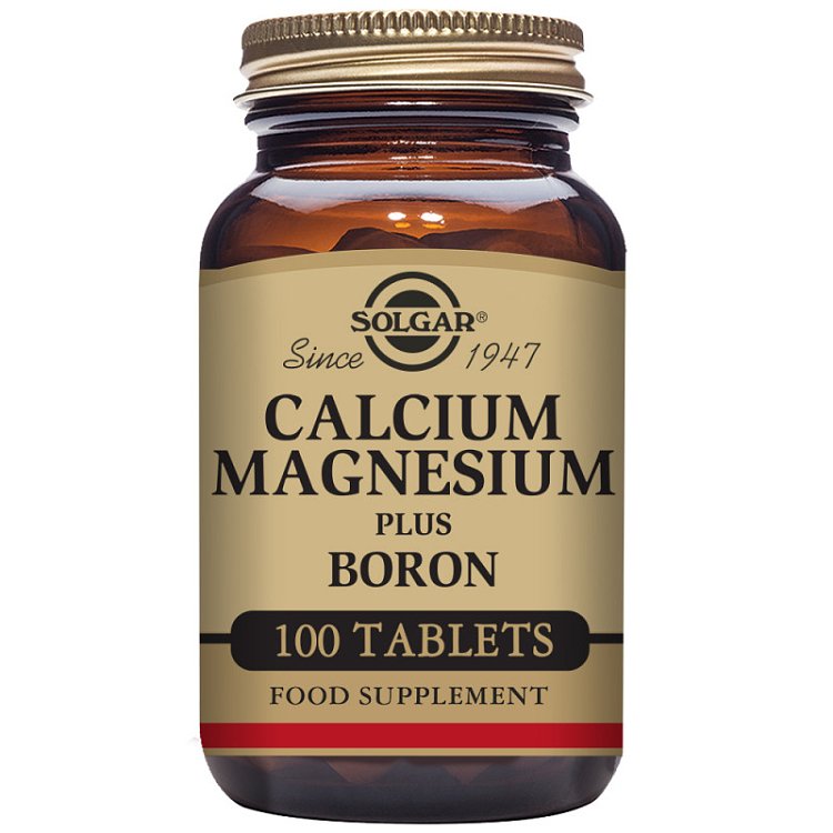 Solgar Calcium Magnesium Plus Boron  100Tablets