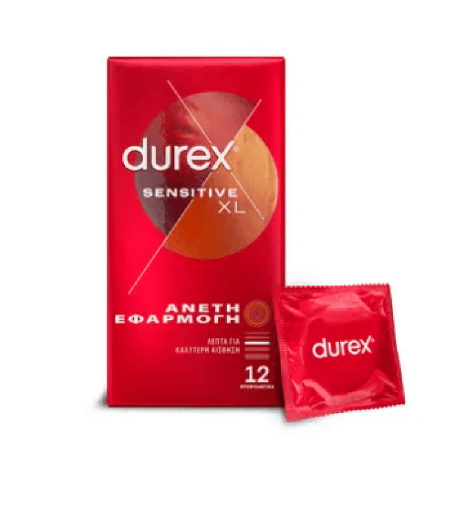 Durex Προφυλακτικά Sensitive XL 12τμχ