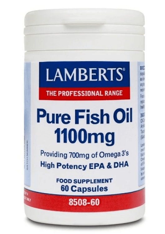 Lamberts Pure Fish Oil 1100mg 60caps