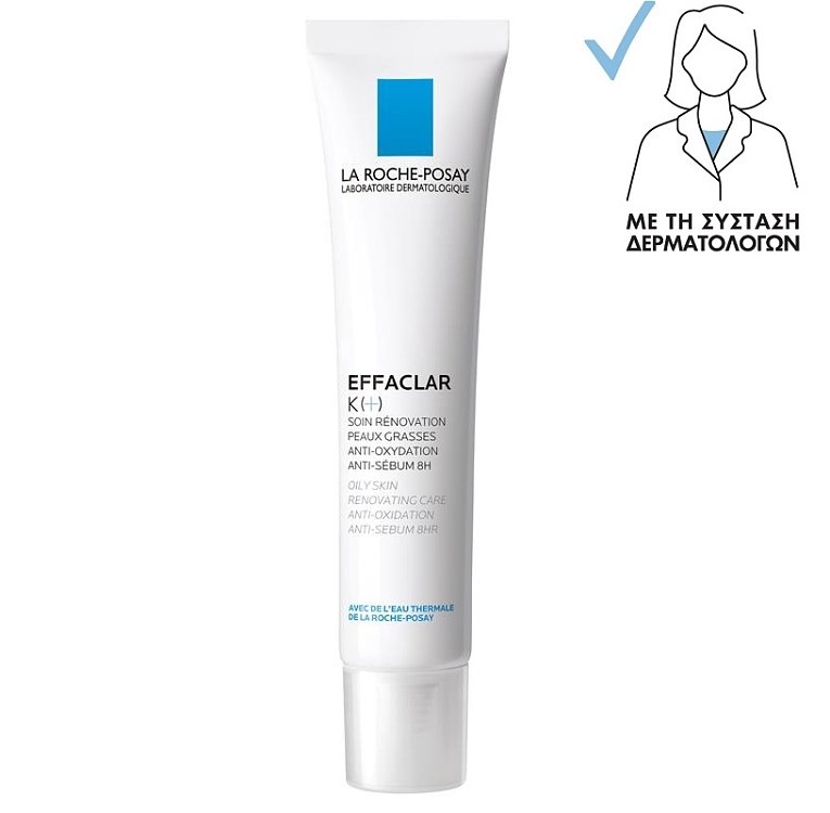 La Roche Posay Effaclar K(+) Ενυδατική Κρέμα Προσώπου για Λιπαρή & Μικτή Επιδερμίδα 40ml