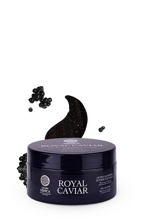 Natura Siberica Royal Caviar Eye Patches με Σύμπλεγμα Πεπτιδίων για Botox Effect, 60τμχ
