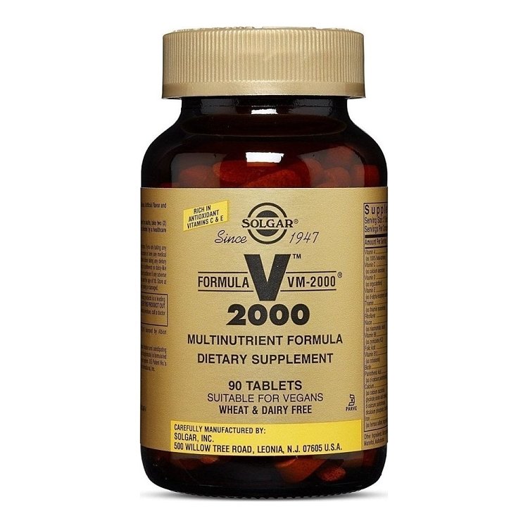 Solgar Formula VM 2000 Πολυβιταμίνη 90tabs