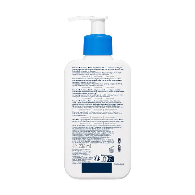 CeraVe Intensive Moisturising Lotion Ενυδατική Λοσιόν 236ML, για το πολύ ξηρό δέρμα με κνησμό.