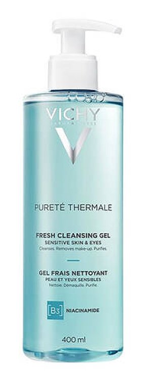 Vichy Purete Thermale Fresh Cleansing Gel Δροσερό Τζελ Καθαρισμού Προσώπου 400ml