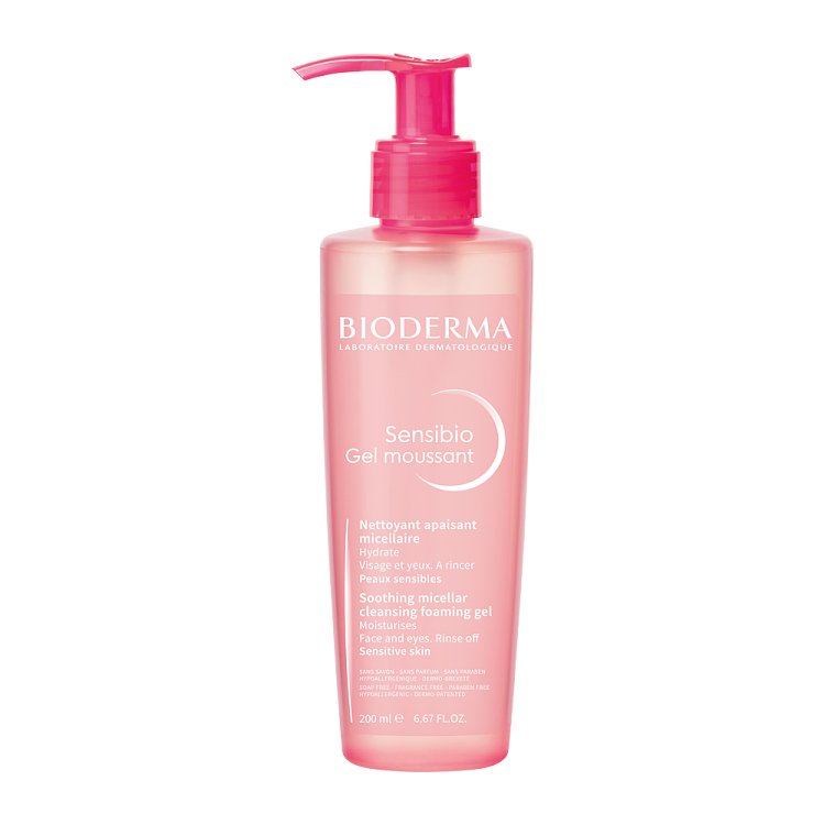 Bioderma Sensibio Gel Moussant Τζελ Micellaire Καθαρισμού Προσώπου & Ματιών 200ml