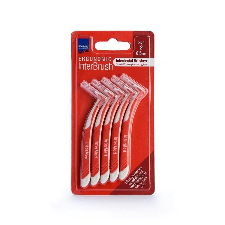 Intermed Ergonomic InterBrush Μεσοδόντια Βουρτσάκια  0.5mm 5τμχ