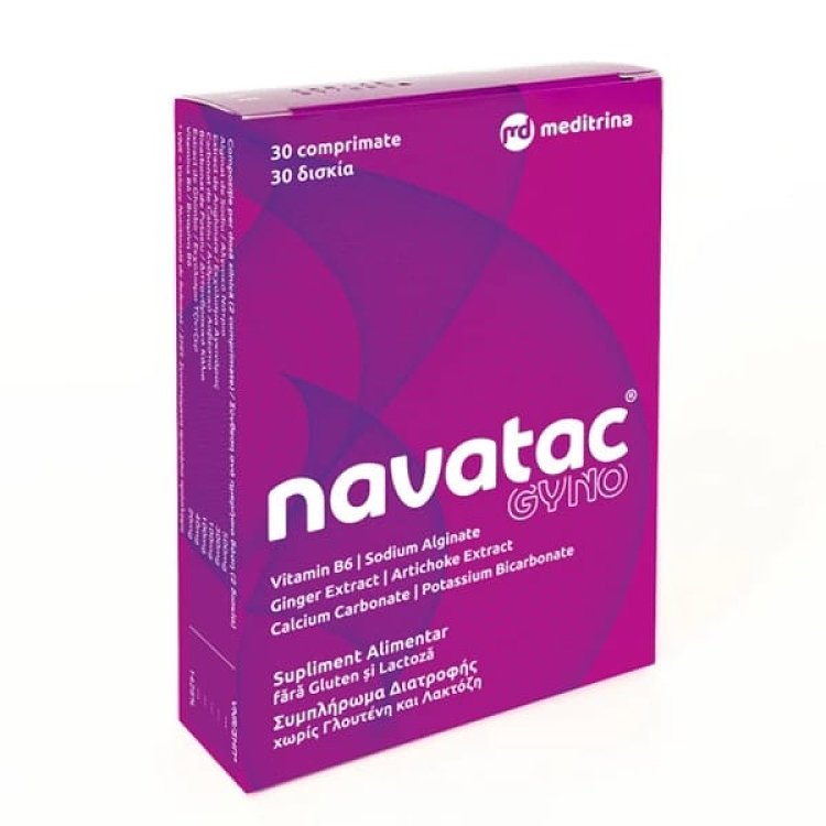 Meditrina Navatac Gyno για την Ναυτία & τον Εμετό κατά την Εγκυμοσύνη 30tabs