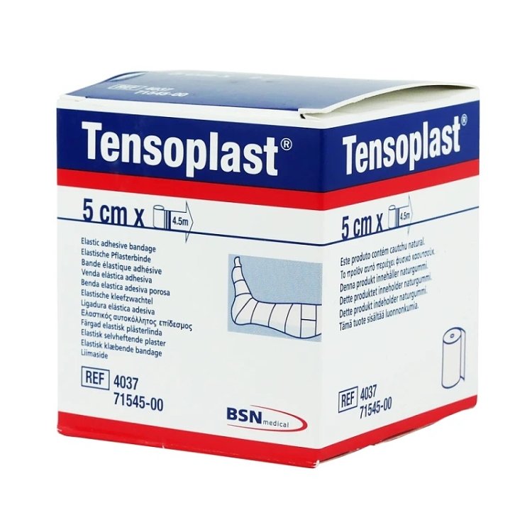 Medical Tensoplast Ελαστικός Αυτοκόλλητος Επίδεσμος 5cm x 4.5m