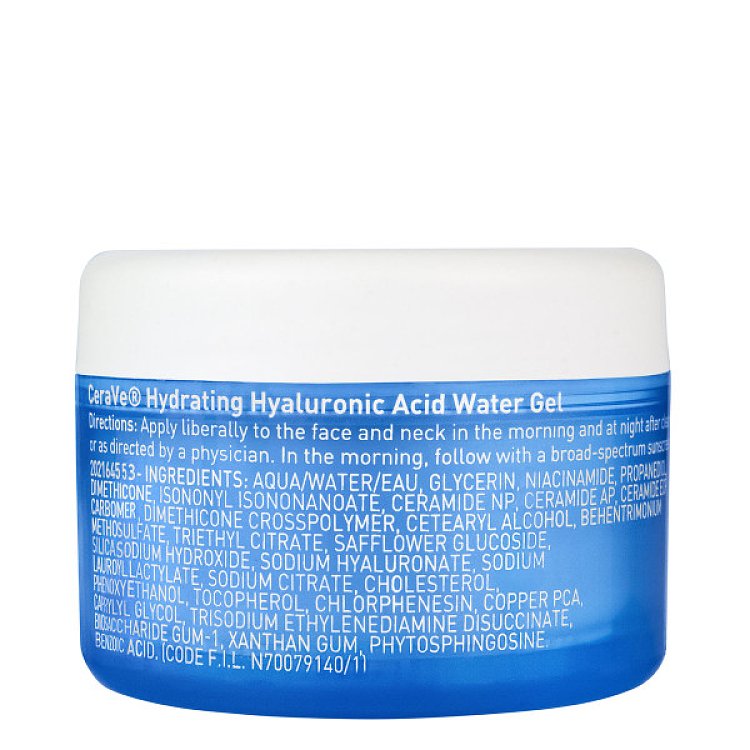CeraVe Hydrating HA Water Gel Ενυδατικό Gel Προσώπου με Υαλουρονικό Οξύ, 48g
