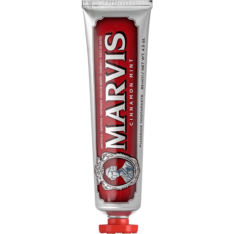 Marvis Cinnamon Mint Toothpaste - 85ml Οδοντόκρεμα με Γεύση Κανέλα & Μέντα
