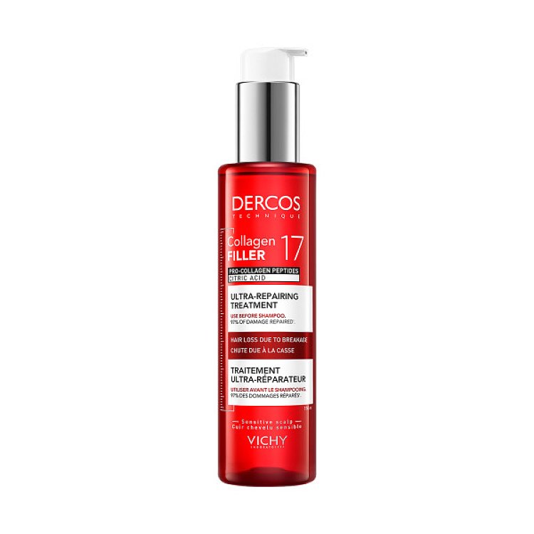 Vichy Dercos Collagen Filler 17 Ultra-Repairing Shampoo 150ml