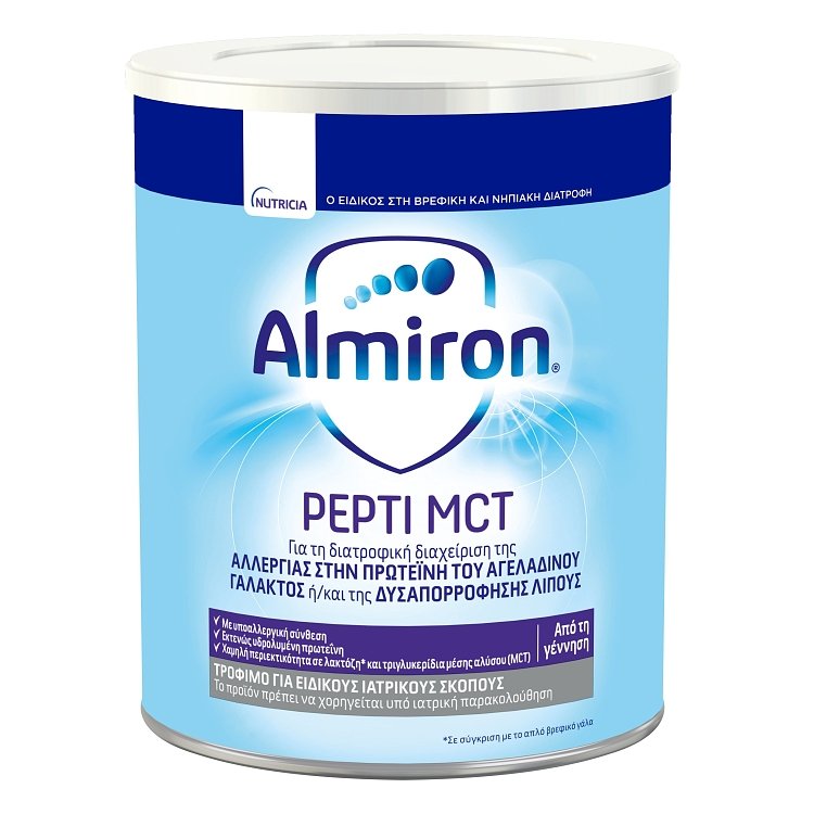Nutricia Almiron Pepti Mct 400gr Ειδικό γάλα για βρέφη από 0+