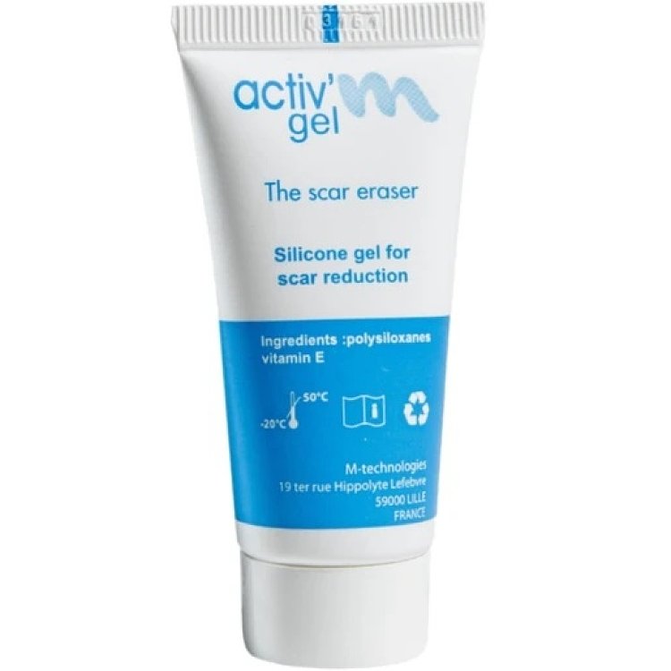 Activ’m Scar Gel Silicone Gel  για Πρόληψη & Αντιμετώπιση του Σχηματισμού Υπερτροφικών Ουλών & Χηλοειδών 20g