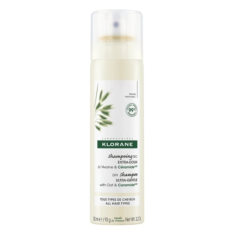 Klorane Dry Shampoo με Βρώμη & Ceramide για Κάθε Τύπο Μαλλιών 150ml
