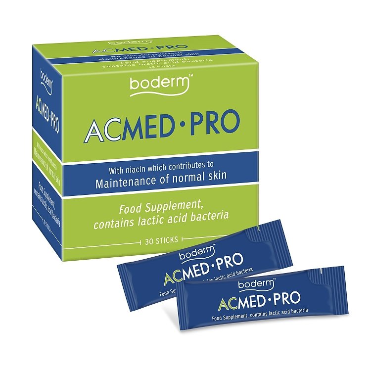 Boderm Acmed Pro Συμπλήρωμα Διατροφής για Υγιές Δέρμα 30φακελίσκοι