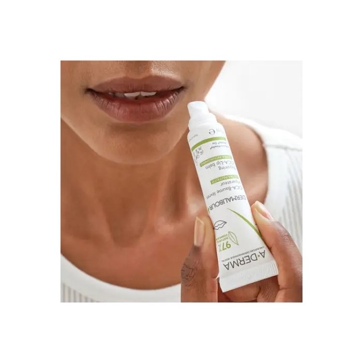 A-DERMA Dermalibour+ Επανορθωτικό Cica-Βάλσαμο Χειλιών 15ml
