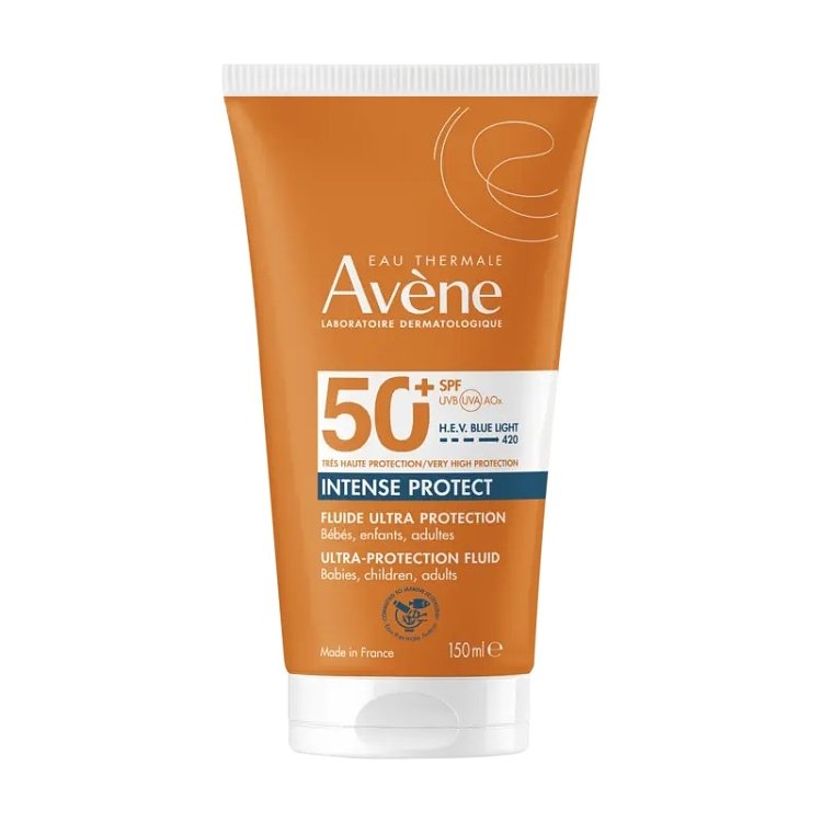 Avene Eau Thermale Intense Protect SPF50+ Αντηλιακό για Όλη την Οικογένεια για Πρόσωπο & Σώμα Χωρίς Άρωμα 150ml
