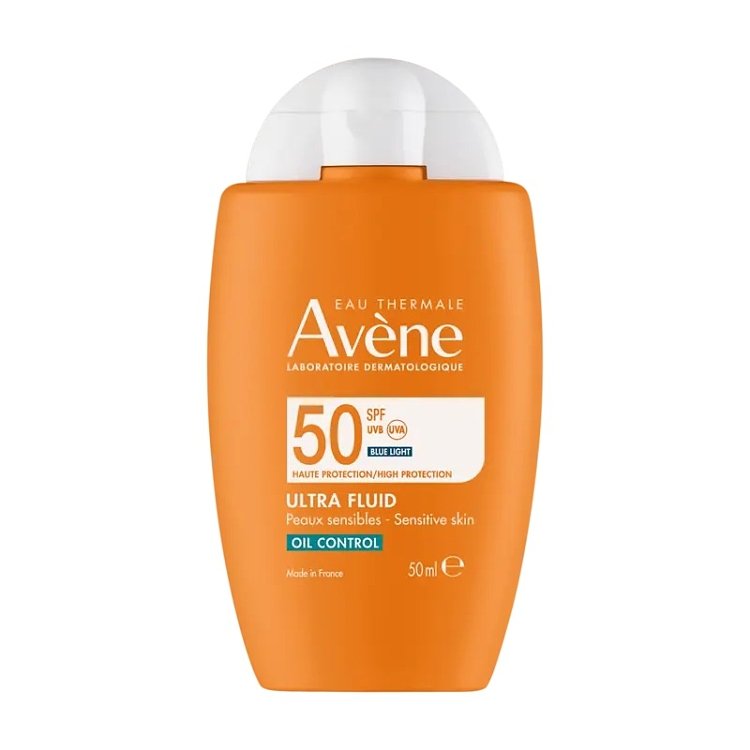Avene Ultra Fluid Oil Control Αντηλιακό Προσώπου με Ματ Αποτέλεσμα SPF50 50ml