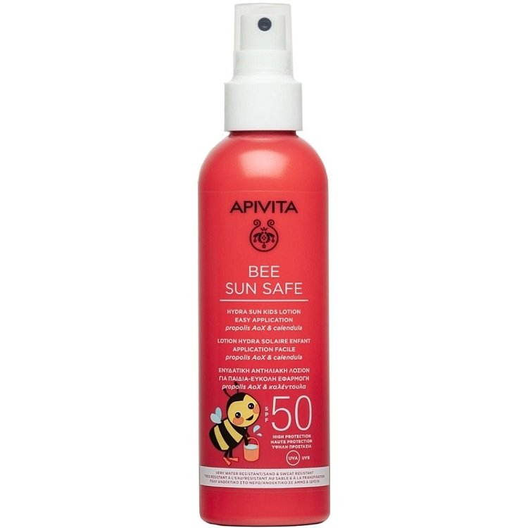 Apivita Promo Bee Sun Safe Hydra Sun Kids Lotion Spray Spf50, 200ml & Δώρο Puzzle 2 Τεμάχια & Δώρο Colored Pencils 5 Τεμάχια