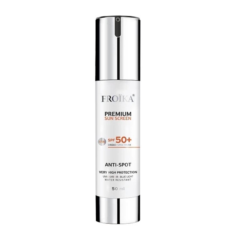 Froika Premium Sun Screen UVA Anti-Spot Spf50+ Αντηλιακό κατά των πανάδων 50ml.