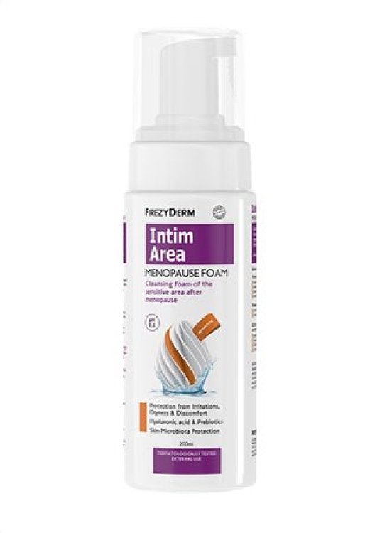 Frezyderm Intim Area Menopause Foam Αφρός καθαρισμού για ευαίσθητη περιοχή 200ml
