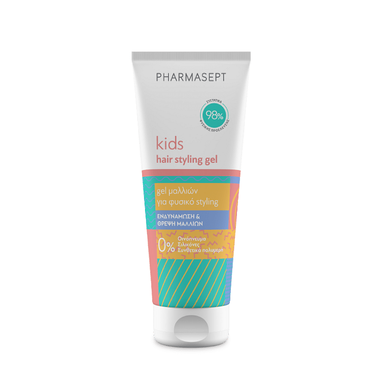 Pharmasept Kids Hair Styling Gel Τζελ Μαλλιών για Φυσικό-Δυνατό Κράτημα, 100ml