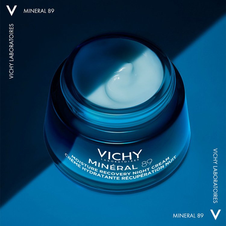 Vichy Mineral 89 Κρέμα Νύχτας Αποκατάστασης της Ενυδάτωσης 50ml