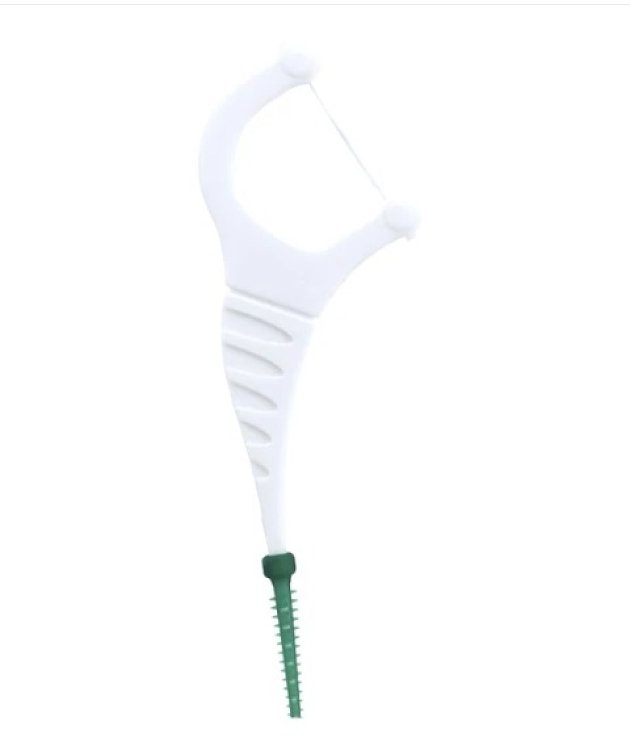 Placaid Dental Flossers & Picks Mint Οδοντικό Νήμα & Λαβή Οδοντογλυφίδα με Γεύση Μέντας 24 Τεμάχια