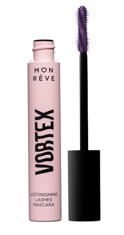 Mon Reve Vortex Μάσκαρα για Έντονο Όγκο & Διαχωρισμό 03 Deep Plum 12ml
