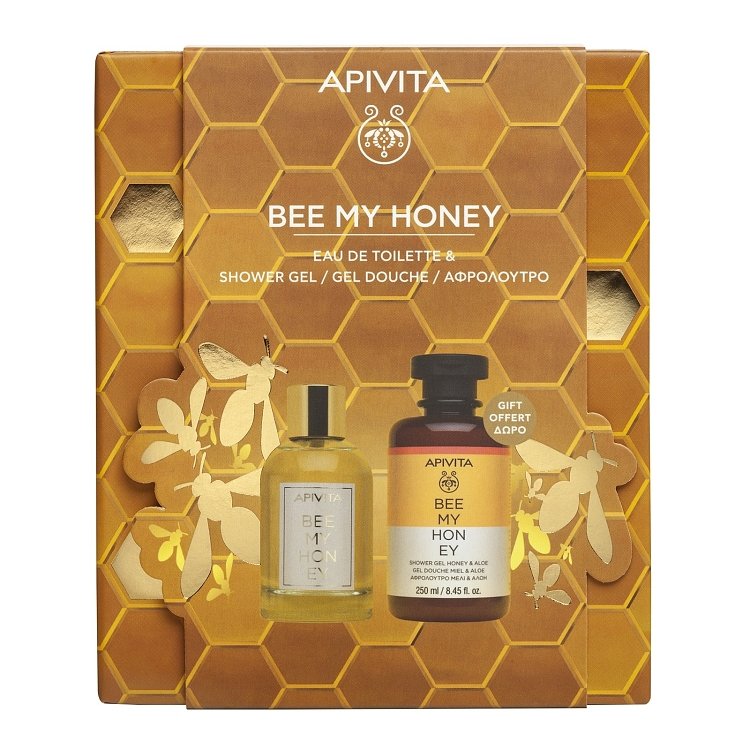 Apivita Promo BEE MY HONEY Φρέσκο και Αναζωογονητικό Eau de Toilette100ml  και Δώρο BEE MY HONEY Αφρόλουτρο 250ml
