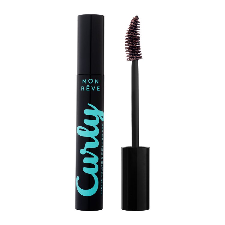 Mon Reve Curly Μάσκαρα για Μήκος, Καμπύλη & Όγκο 02 Real Brown 12ml