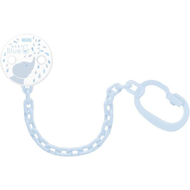 Nuk Αλυσίδα Πιπίλας Rose & Blue 1τμχ