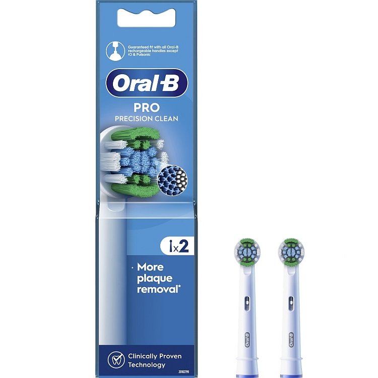 Oral-B Precision Clean Ανταλλακτικές Κεφαλές 2τμχ