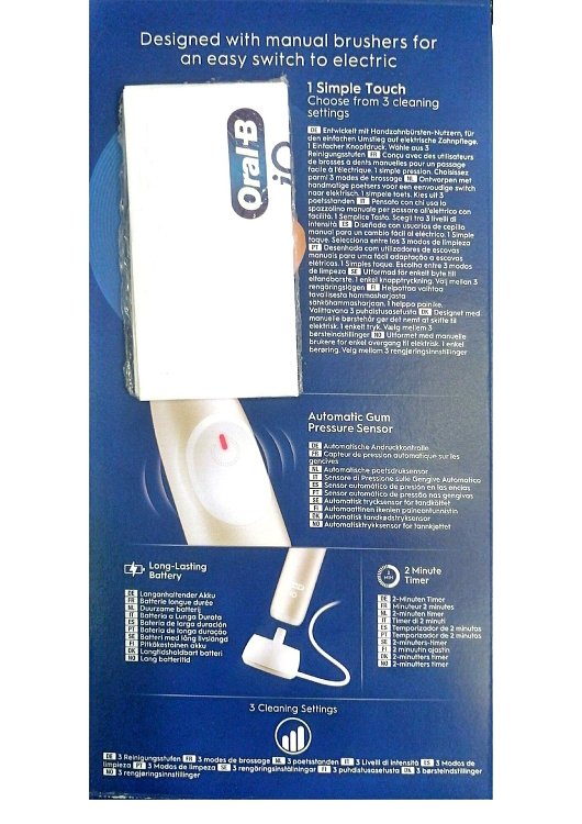 Oral-B iO Series 2 Clean & Gentle Ηλεκτρική Οδοντόβουρτσα Calm Pink