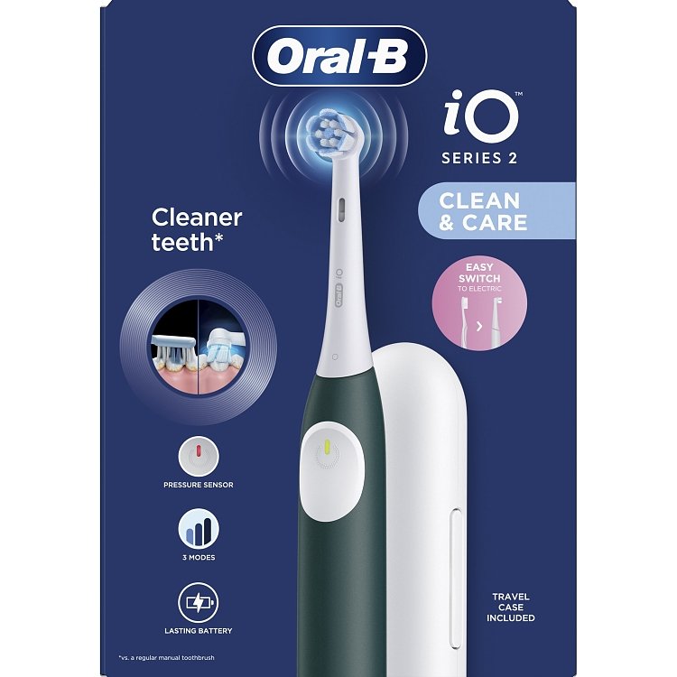 Oral-B iO Series 2 Clean & Care Ηλεκτρική Οδοντόβουρτσα με Θήκη Φύλαξης