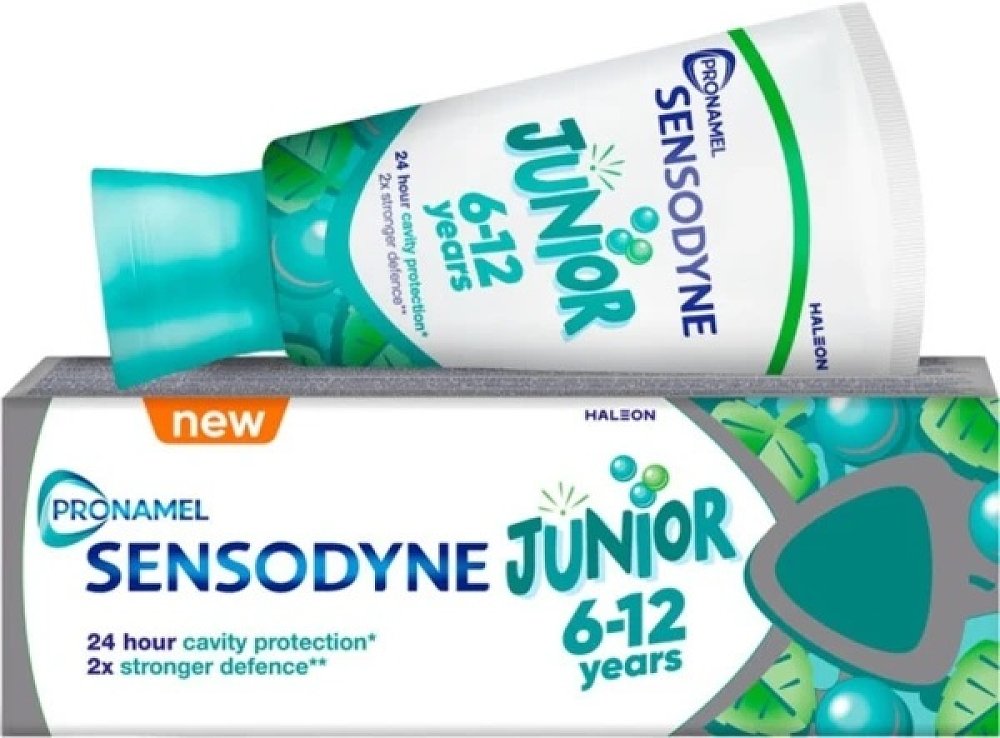 Sensodyne ProSmalto Junior Παιδική Οδοντόκρεμα για τα Ευαίσθητα Δόντια 6-12 Ετών 50ml